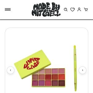 Made by Mitchell Cupid Case Lip Palette in “Rose Garden” shade range